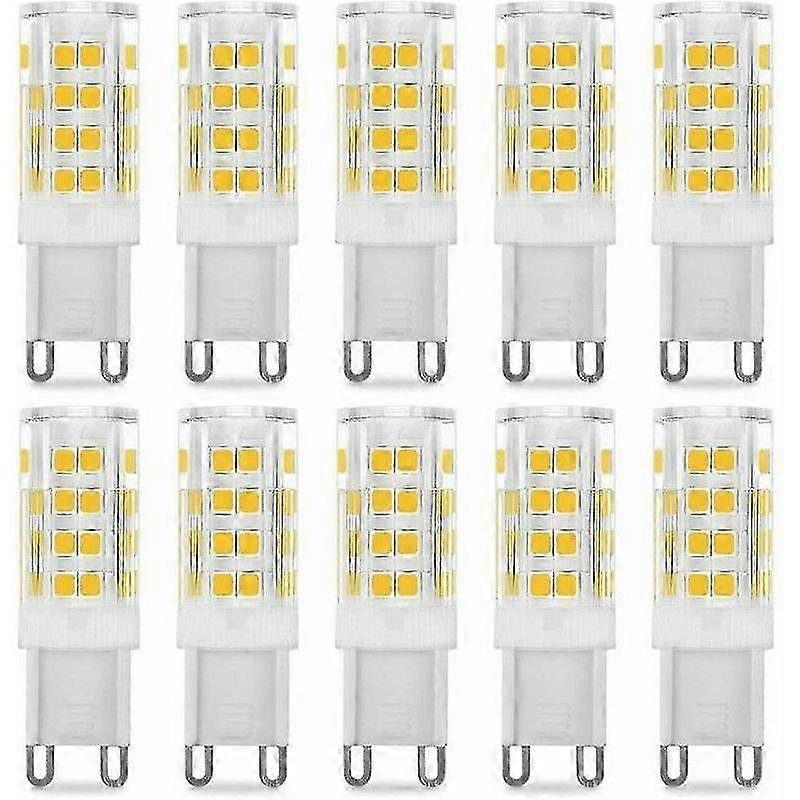G9 5W LED-Lampe 40W äquivalent Warmweiß 3000k 220-240V 360 Abstrahlwinkel Packung mit 10 dolaso