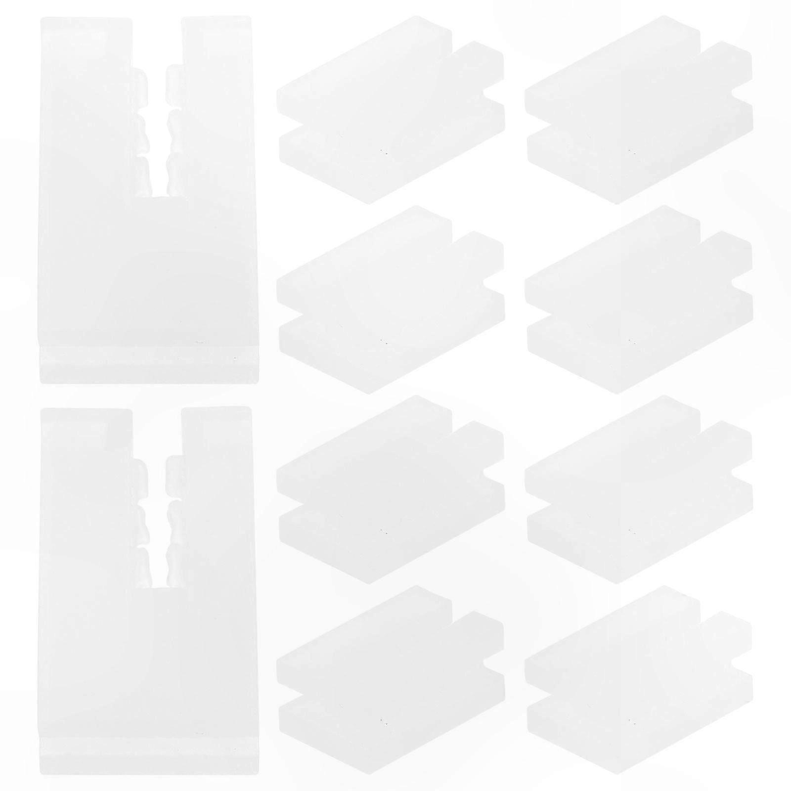 10-Pack Protective Sleeves for Radiator Hooks, Steel Plate Hook Covers