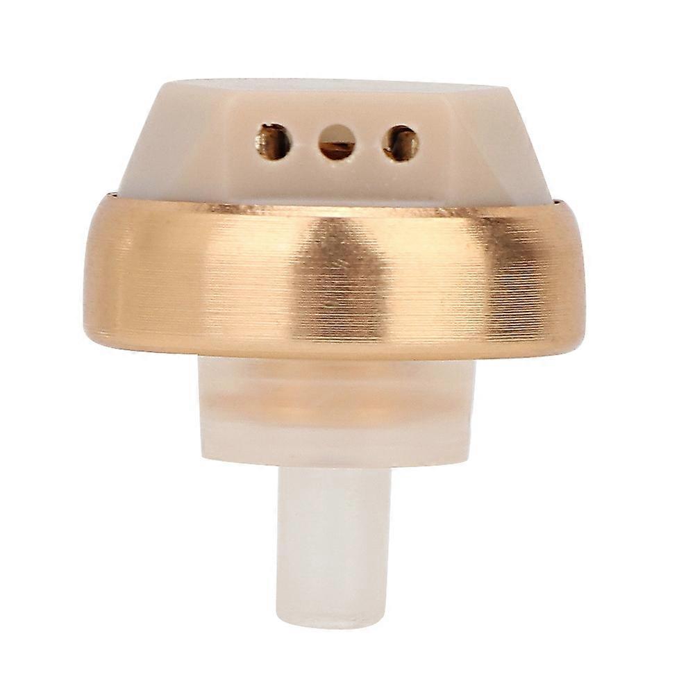 2 Pin Mini Pocket Audiphone Hearing Aid Receiver Speaker Gold