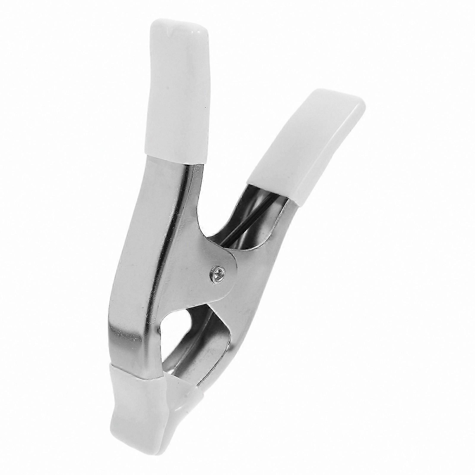 Durable Plated Spring Clamps for Backdrops, Pool Covers & DIY Projects Comfortable Grip for Effortless Use
