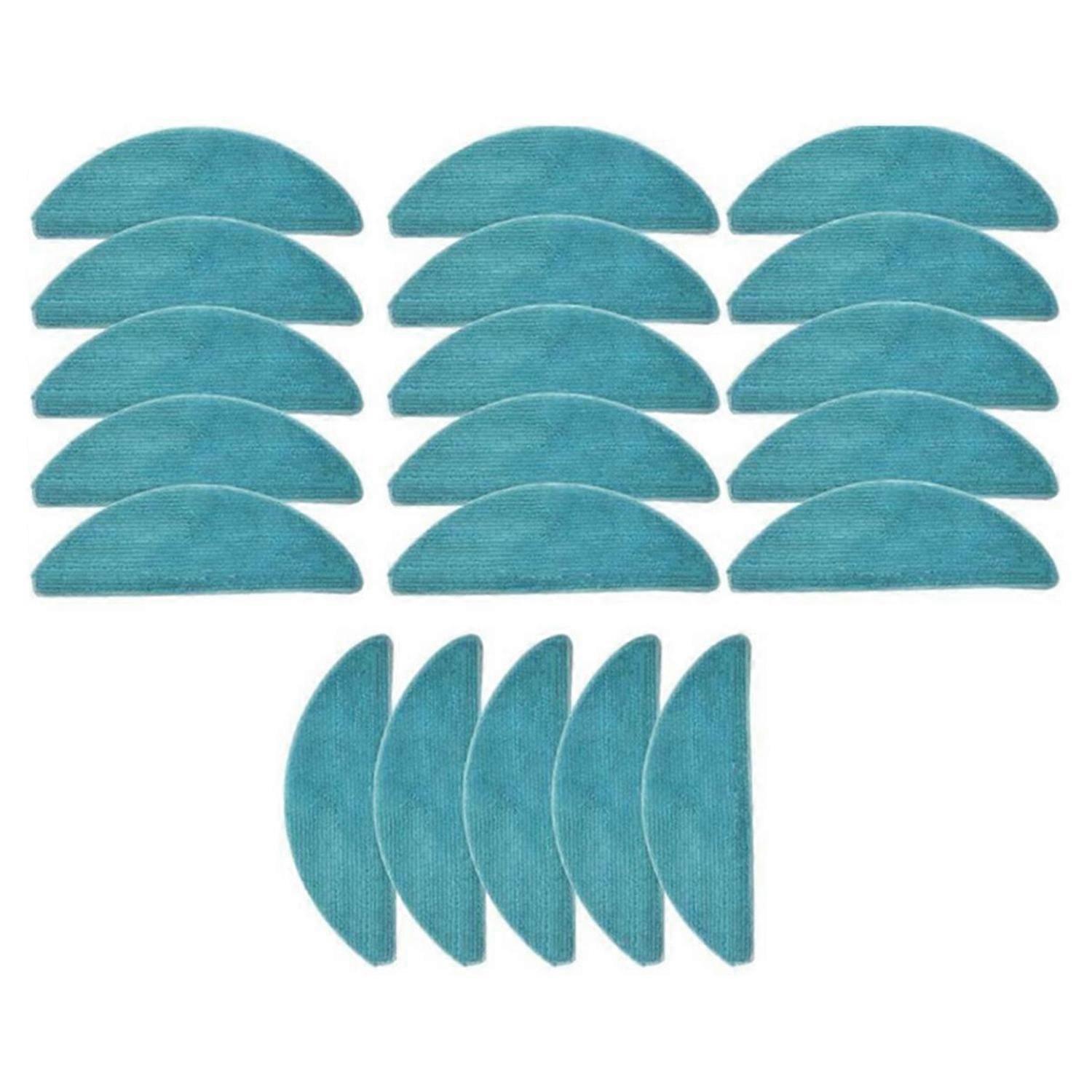 20PCS Washable Mop Cloth For Conga 7490 Immortal Series