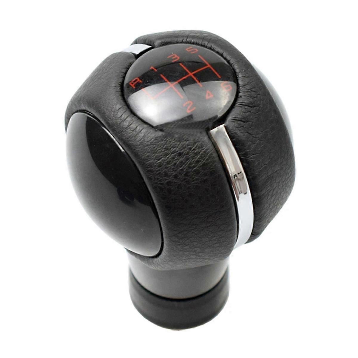 Black+Red Gear Shift Knob 6 Speed For F54 F55 F56 F57