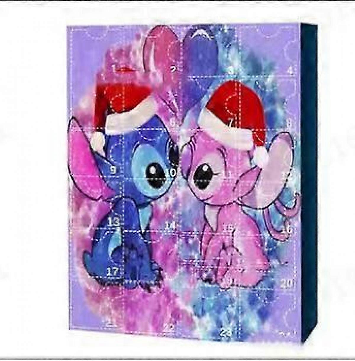Christmas Advent Calendar Christmas Advent Calendar 24 Countdown Stitch Disney Cute Mickey Ornaments Mickey Mouse Hand-made Blind Box Doll