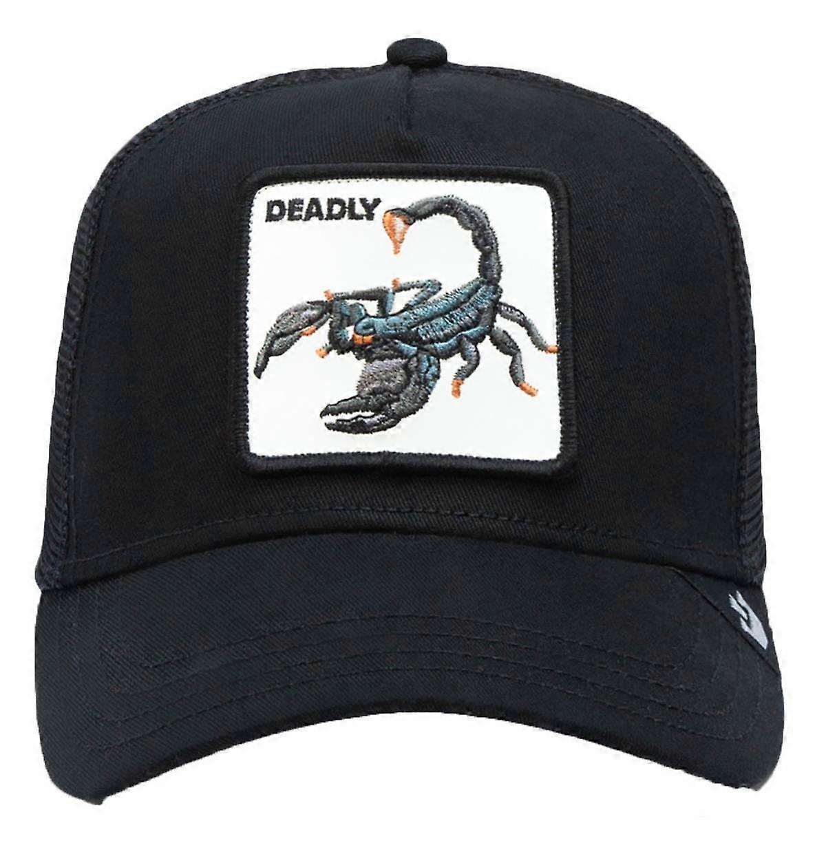 Goorin Bros The Deadliest Scorpion Trucker Hat - Black