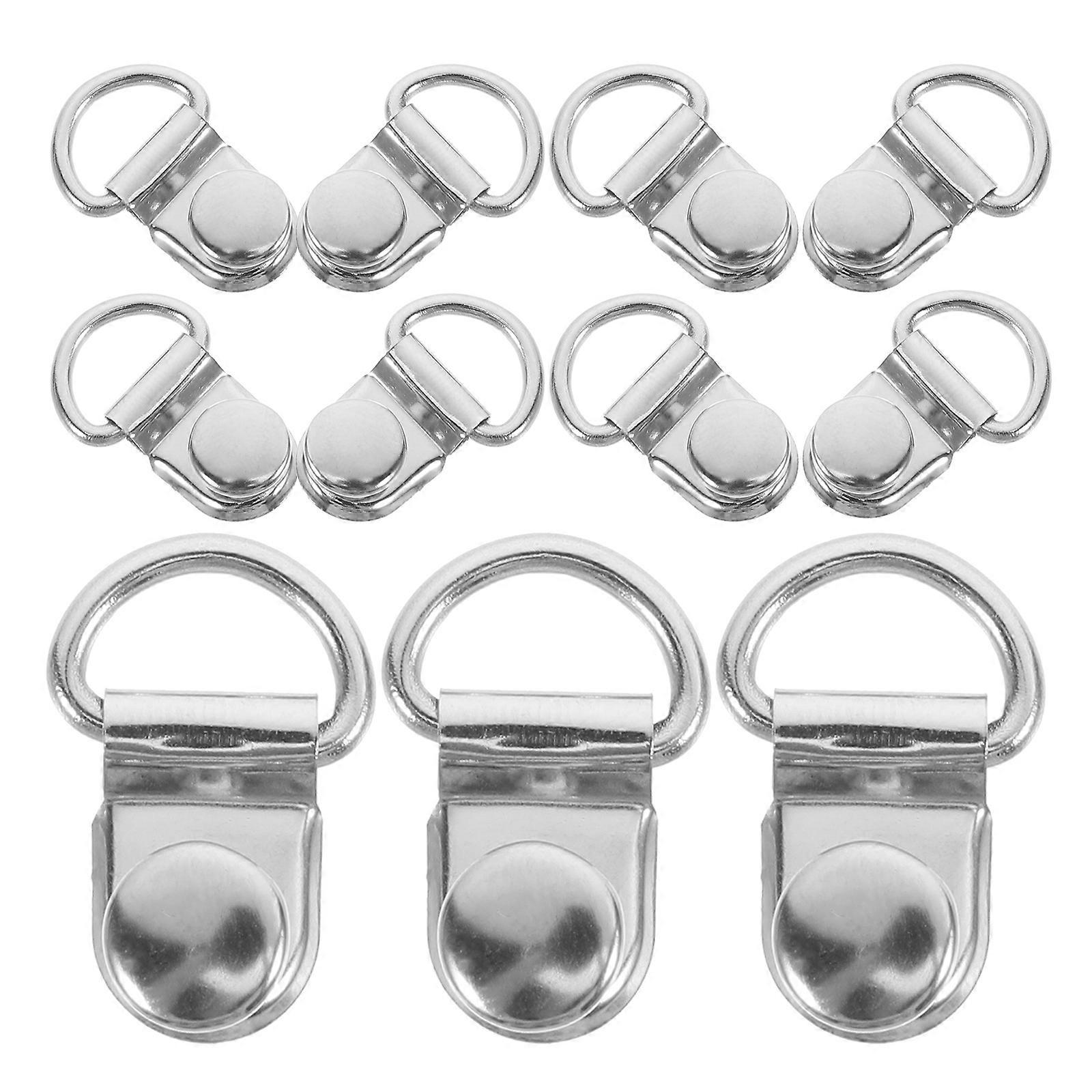 Silver Reusable Shoes Buckle for DIY Use with 30Sets
