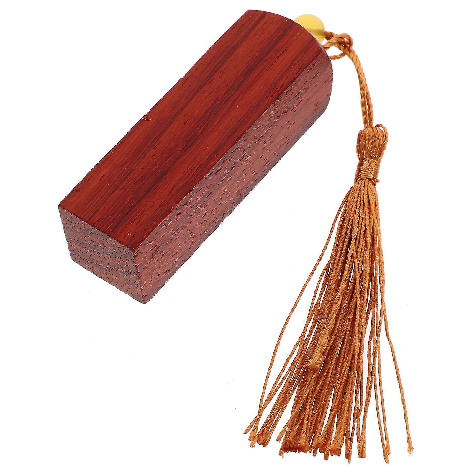 Wooden Seal Stamp Blank Wood for Name and Signature Carving