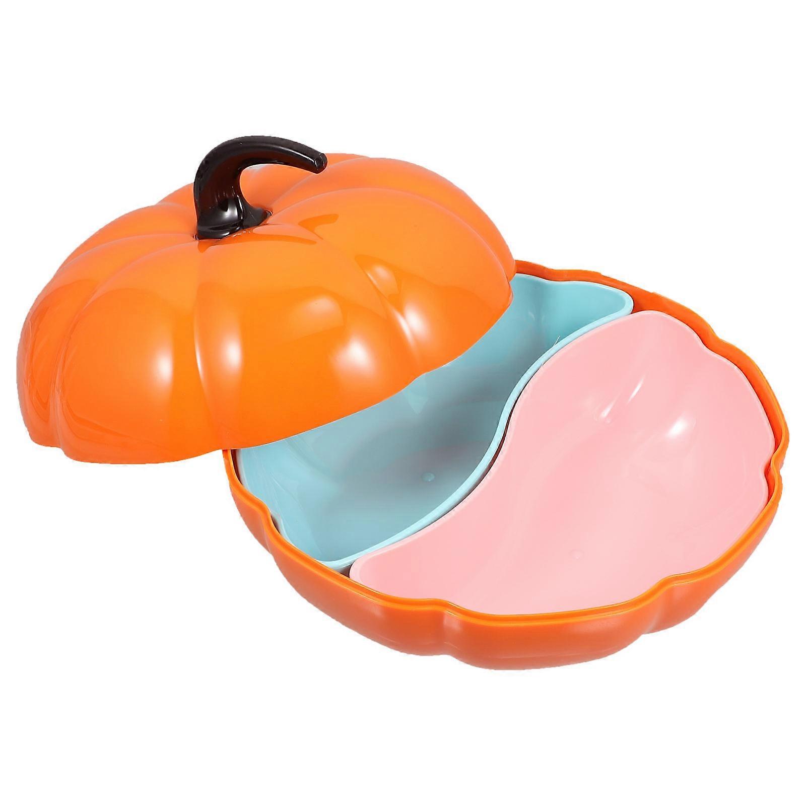 Pumpkin Adornment Snack Storage For Party Leisure Time 1Set