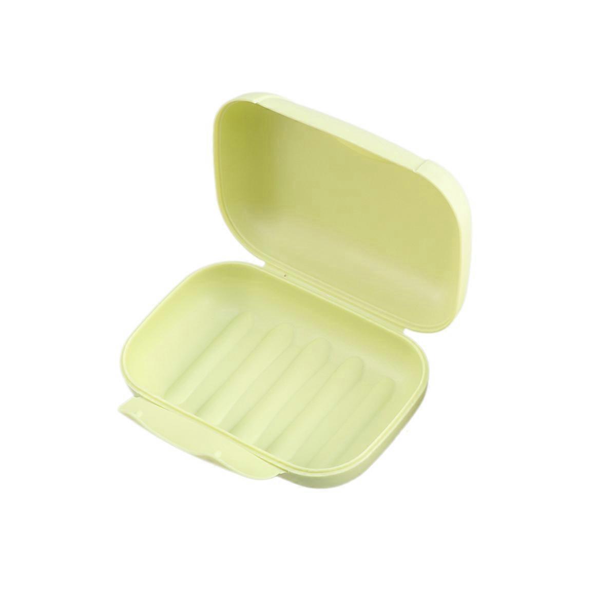 Soap Container 3Pcs Creative Portable Soap Dish for Storage Green