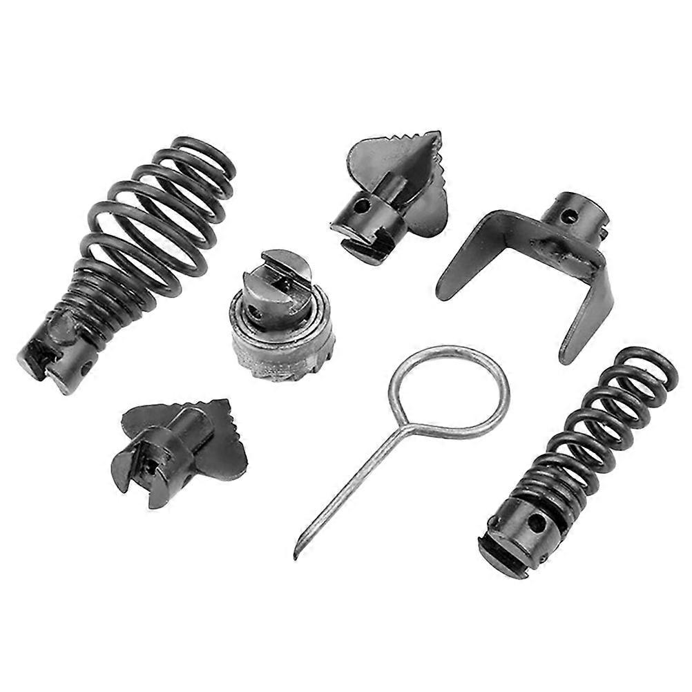 Dredging Device for Home Pipe Dredge Extension Spring for 14Pcs Set