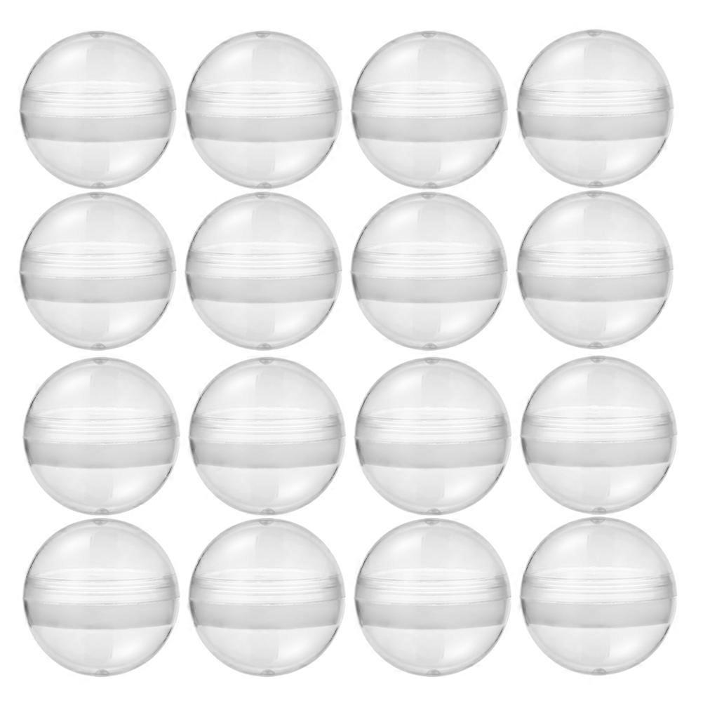 100Pcs Transparent Capsule Balls For Claw Machine Party Favors Suitable For Kids And Families With Round Shape