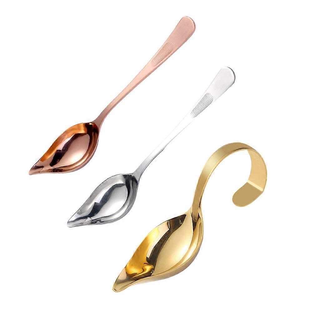 Cuillère à sauce en acier inoxydable pour usage domestique, 9 pièces