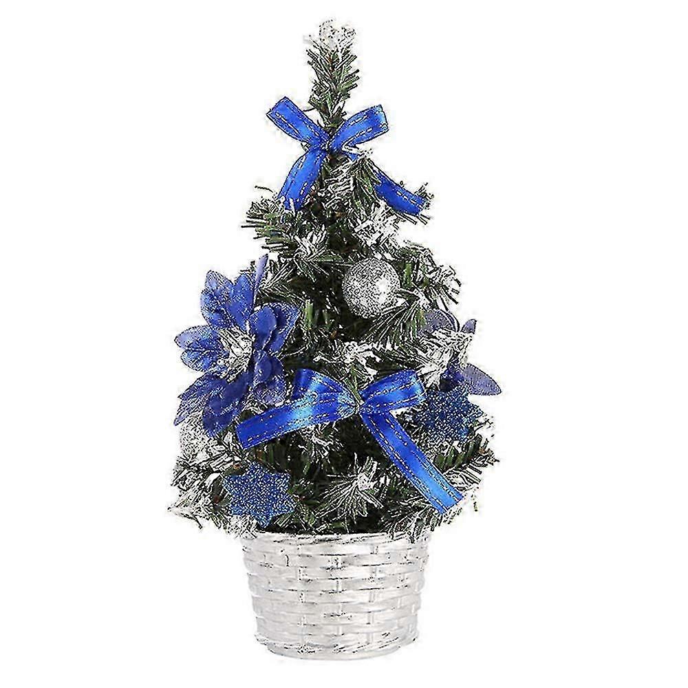 20cm Tabletop Christmas Tree Decorations,artificial Holiday Christmas Pine Tree With