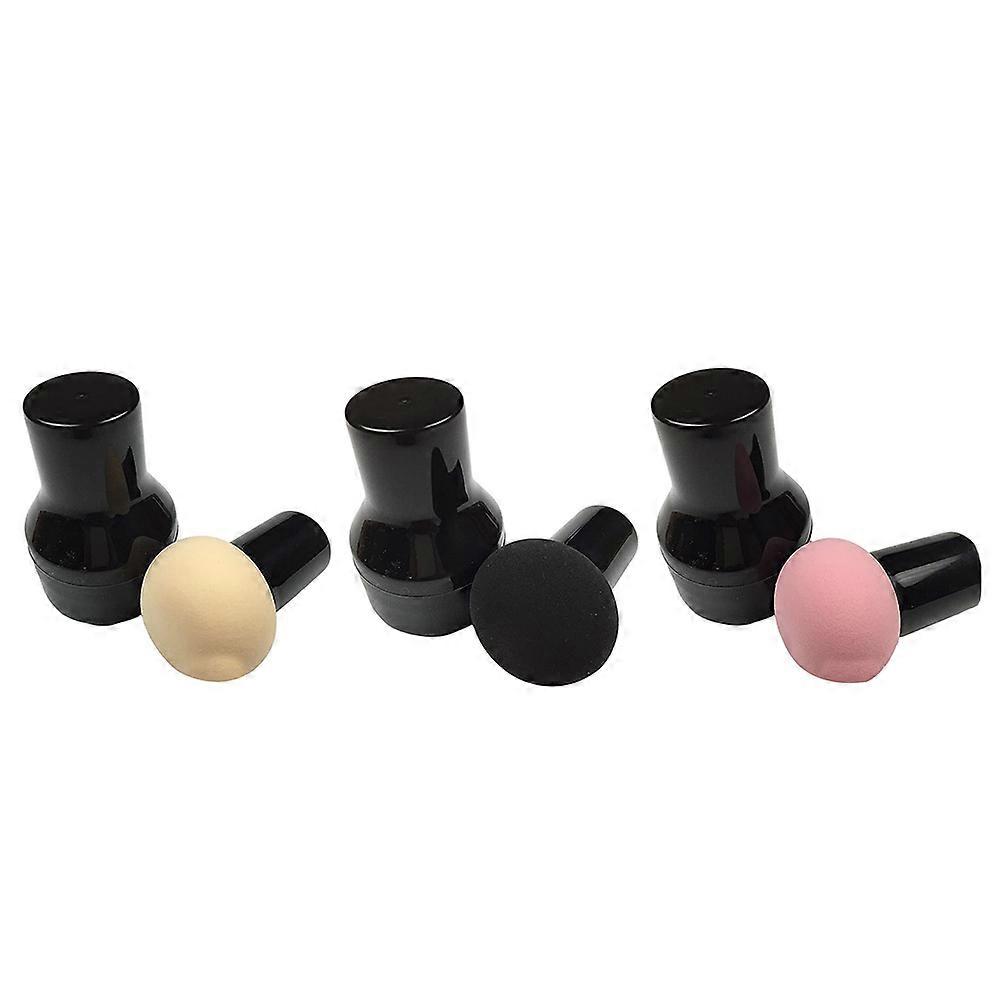 Cosmetics 12 Sets Perfect For Daily Makeup For Face Skin Assorted Color With Round Shape