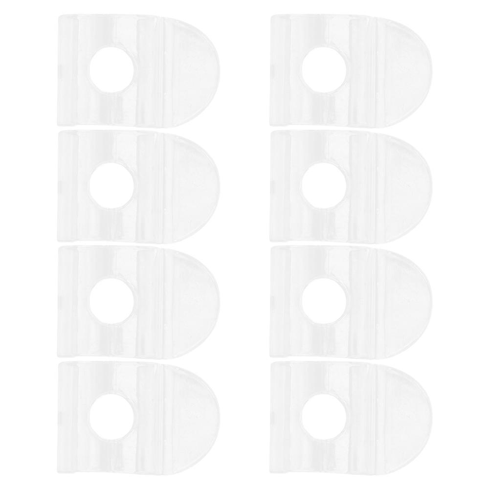 16Pcs Transparent Cordless Shade Handle for Blinds Easy Control