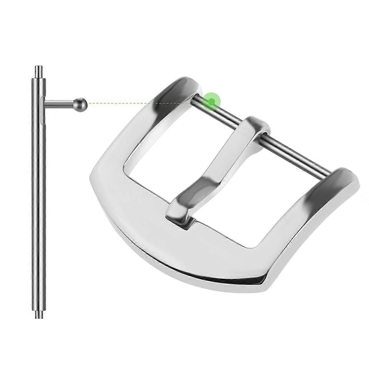 10Pcs Quick Release Spring Bars for Watch Band Replacement Silver