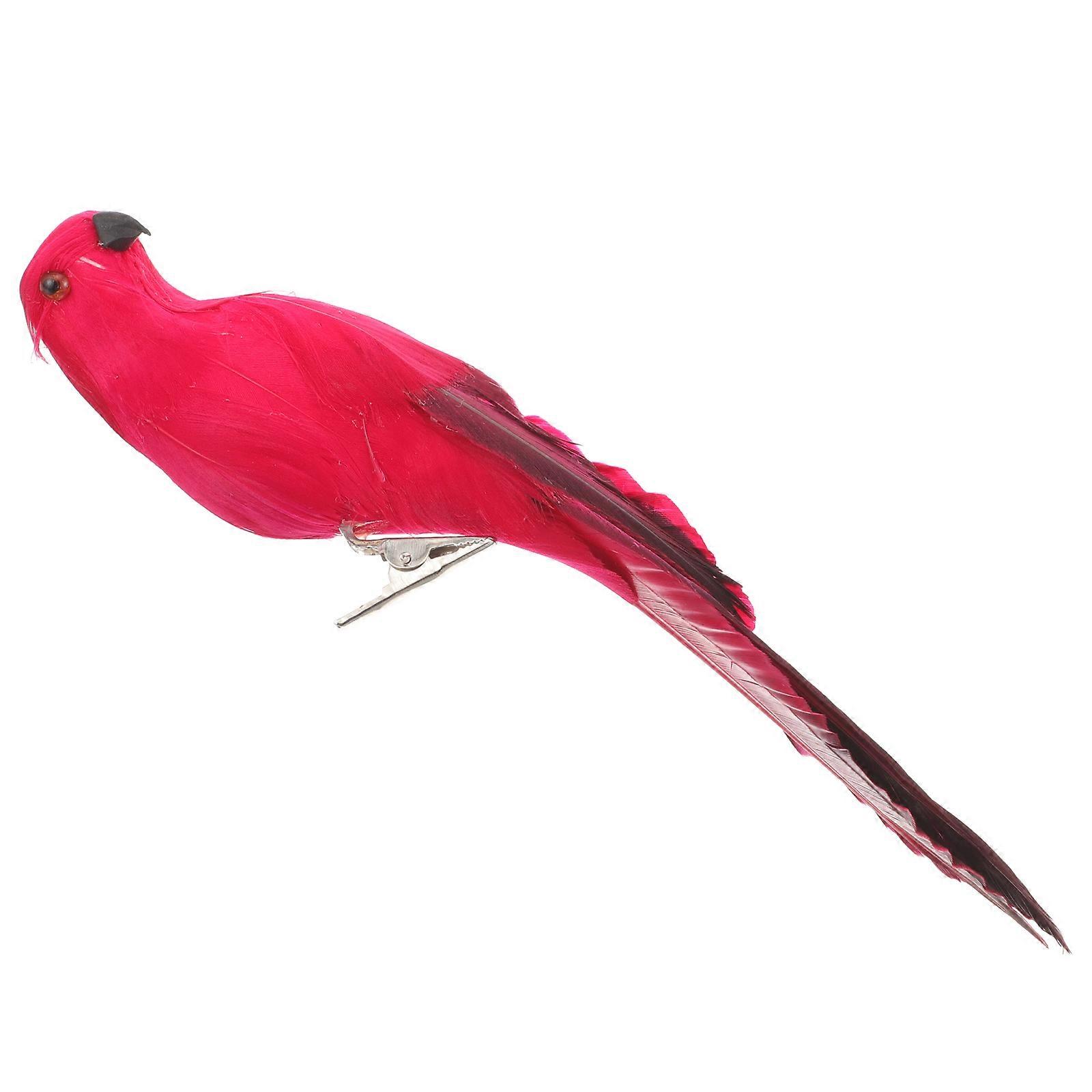 Artificial Parrot Ornament Vivid Simulation for Decoration 3Pcs Set