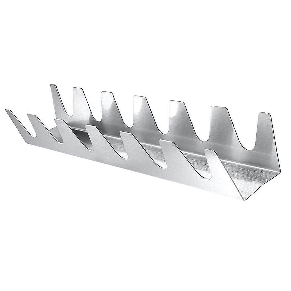 Taco Holder Stainless Steel Pancake Rack for Supporting Use 2Pcs