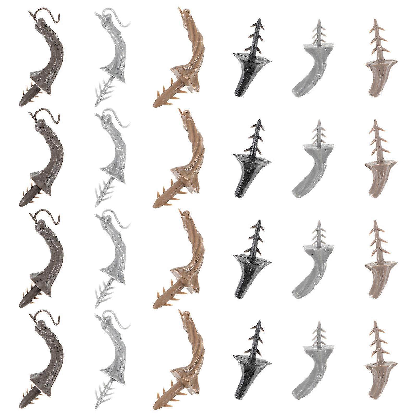 Plastic Pumpkin Stem Halloween Decor for 144Pcs Simulation Pumpkin Stems