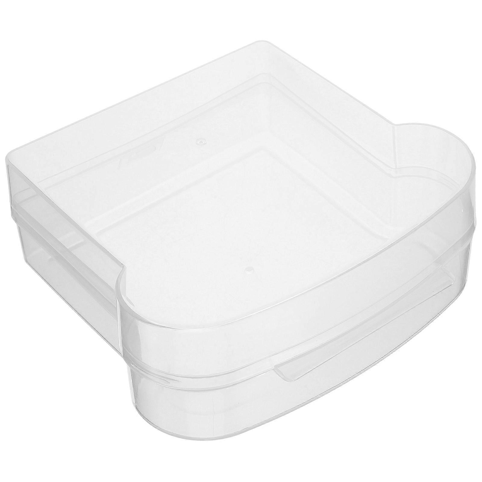 Plastic Sandwich Storage Box Portable Container for Picnic Use 4Pcs