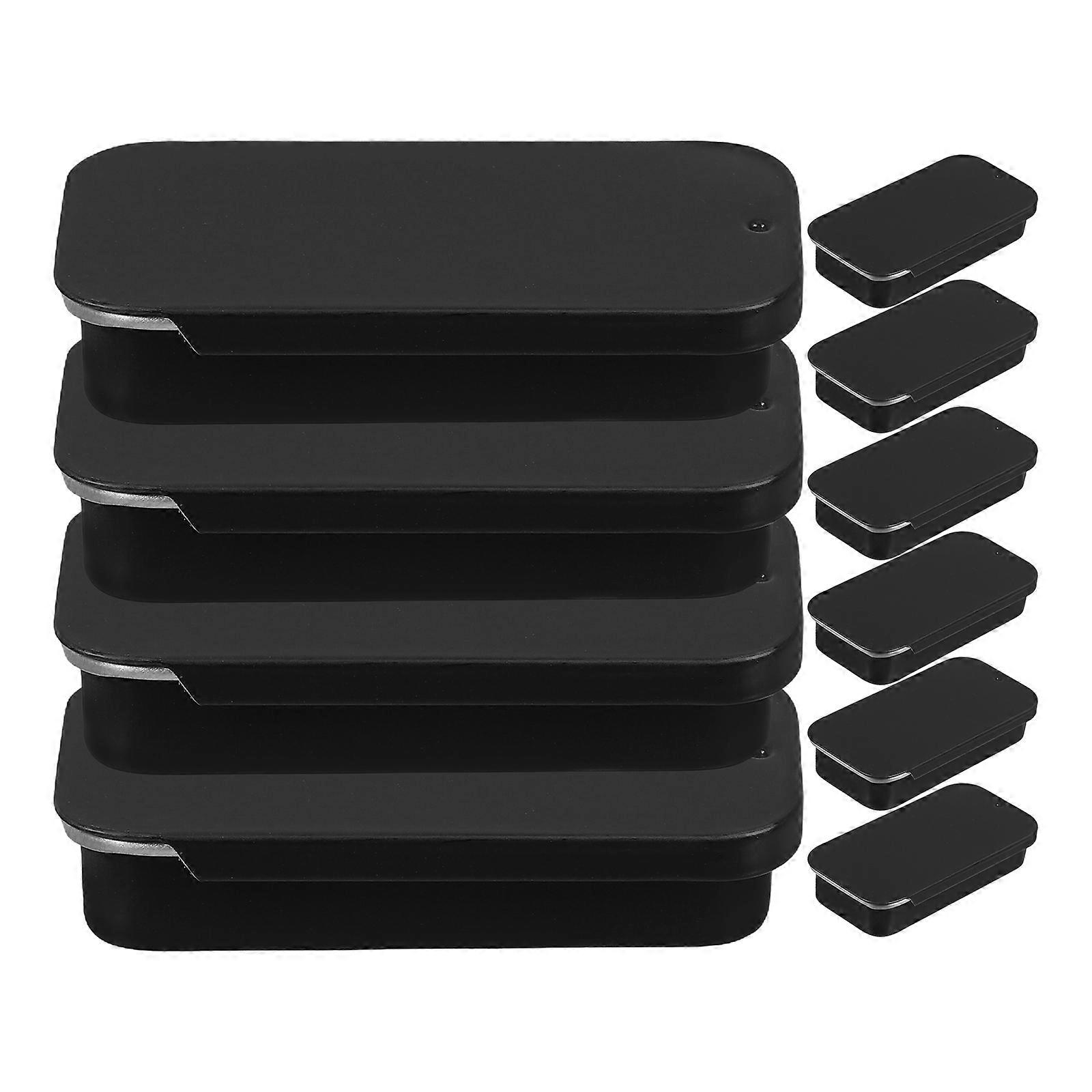 Small Pocket Container for Gum Storage 50Pcs Mini Rectangular Tin Boxes