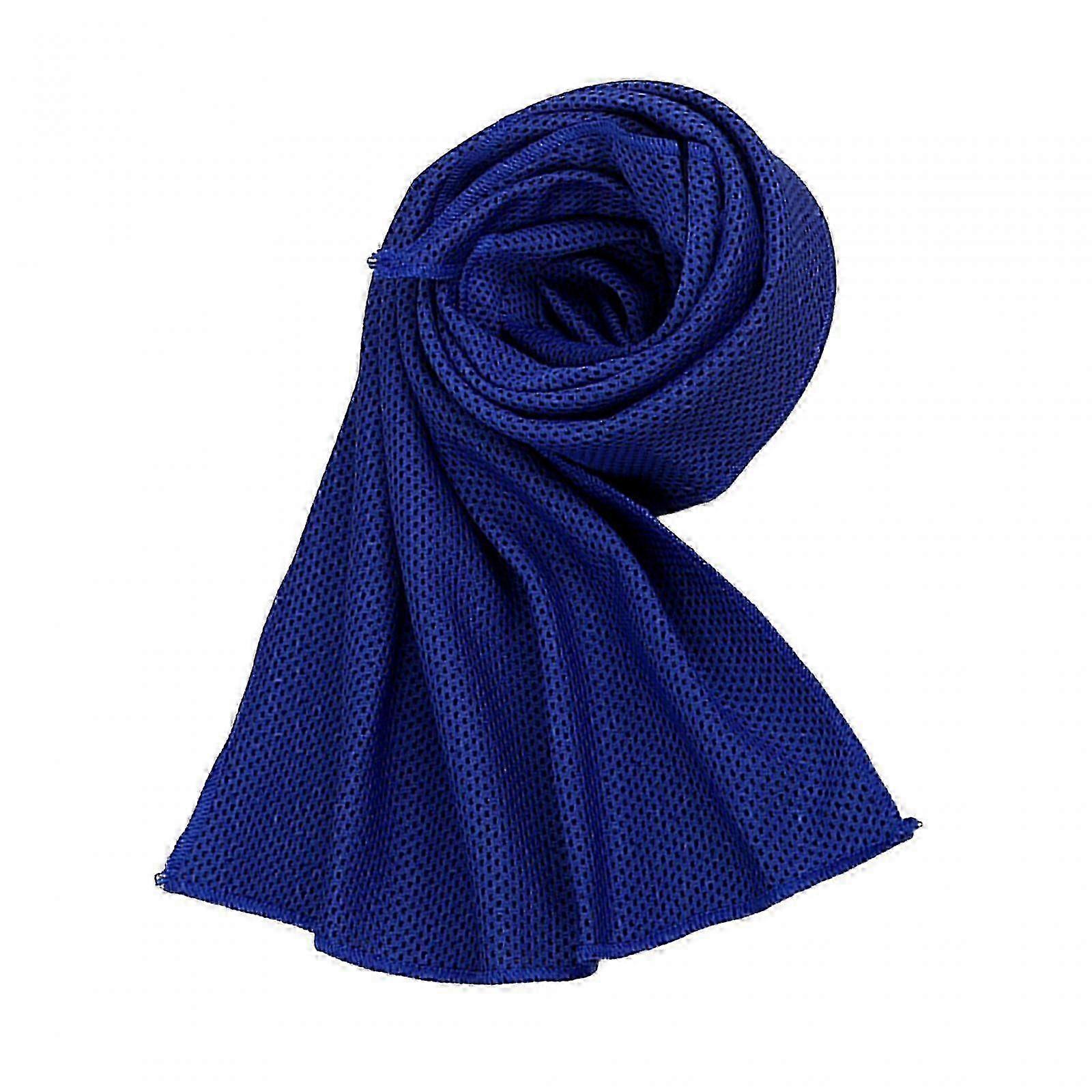 Cooling Towels Cool Towels Instant Cooling Relief Absorbent Towels-color: dark blue