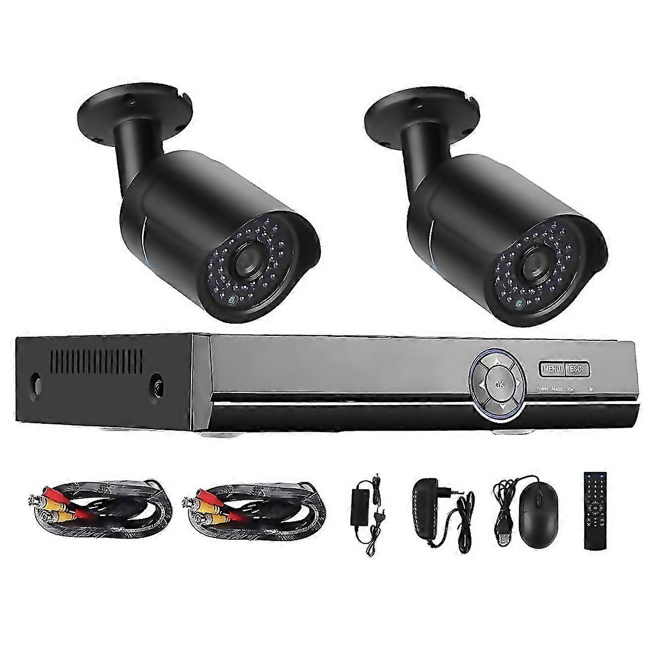 For A2b5 720p 10 Mega Pixel 2 X Bullet Ahd Cameras Ahd Dvr Kit Support Night Vision Motion Detection
