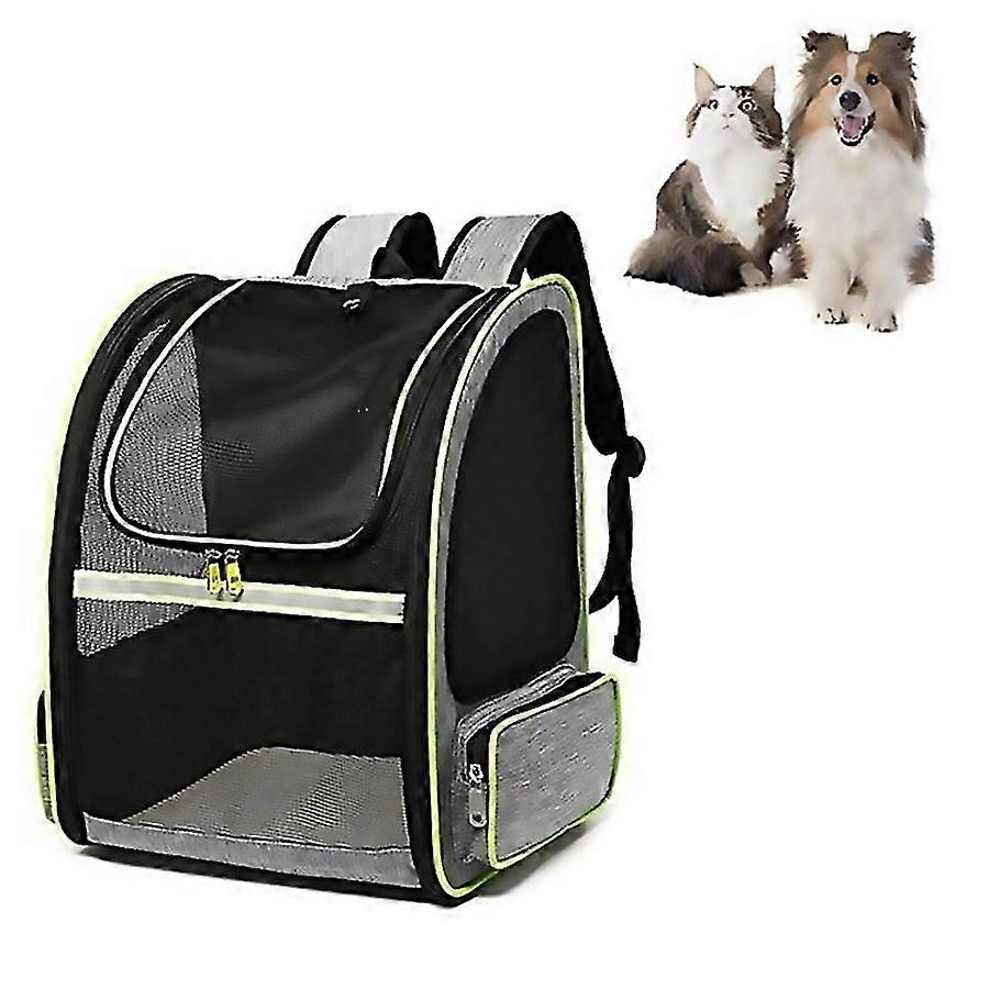 Full Net Breathable Pet Backpack  Easy Going Out Pet Backpack