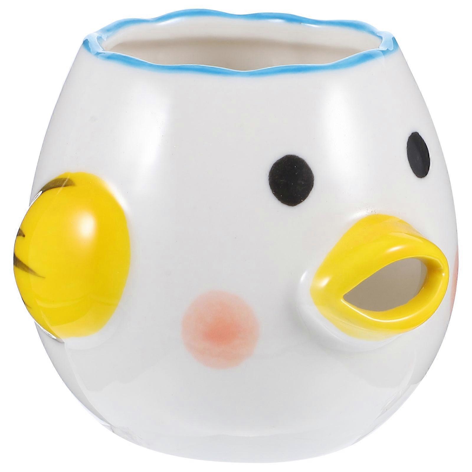 Egg Yolk Separator Ceramic Kitchen Tool for Baking Egg Divider
