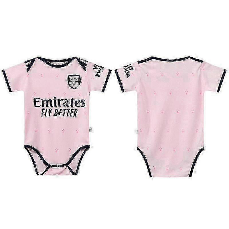 2022-2023 فريدة من نوعها طفل طفل كرة القدم جيرسي بذلة قصيرة الأكمام 6-18 شهرا