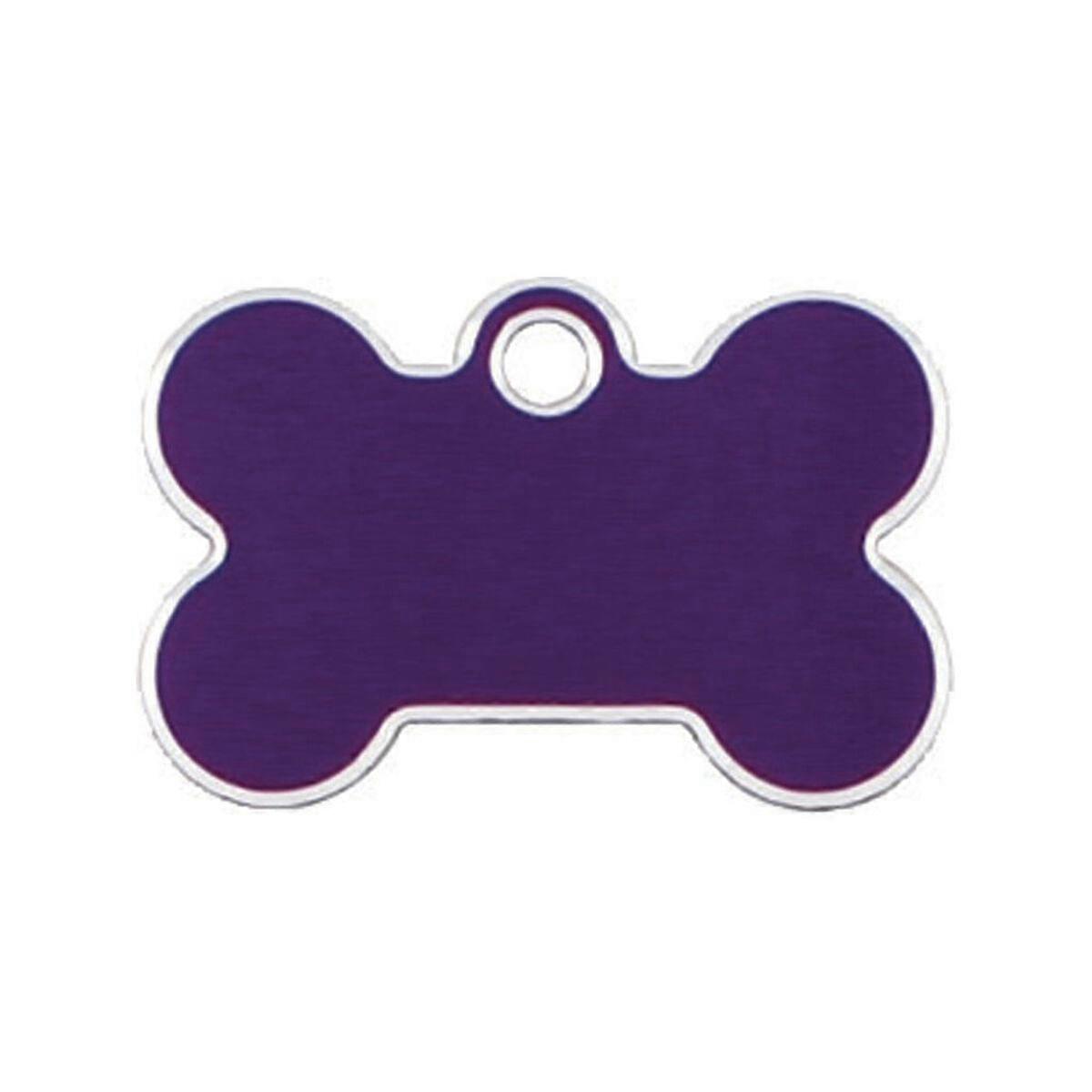 Identification plate for collar Imarc Bone Lilac