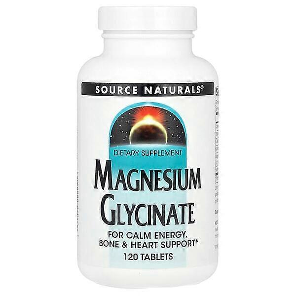 Source Naturals, Magnesium Glycinate, 120 Tablets