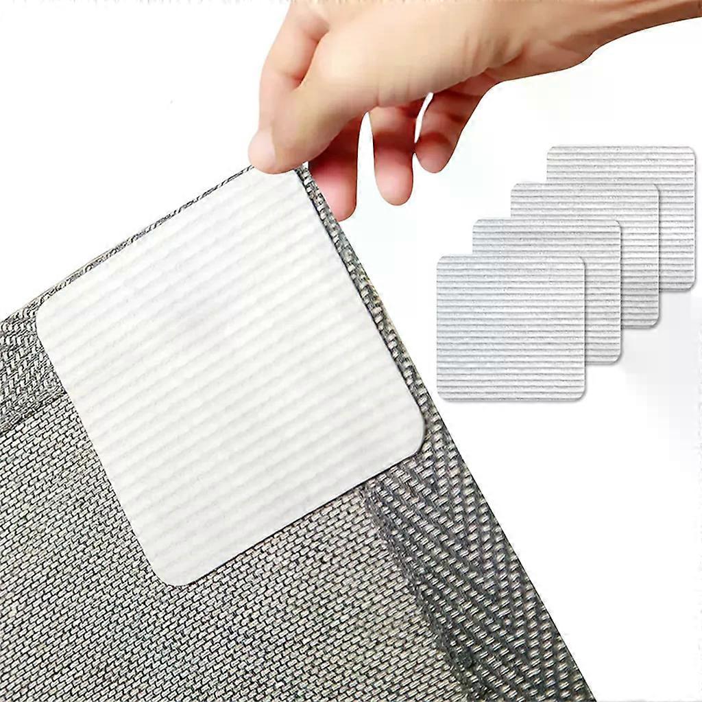 Reusable carpet accessories with vacuum technology, 10x10 cm, thin, elastic, for indoor & outdoor use, residue-free