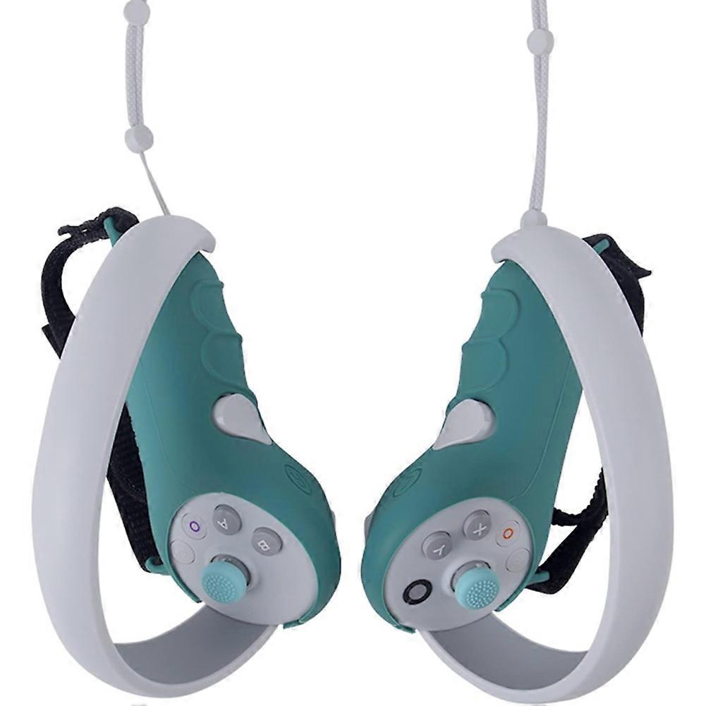 Silikon-Griffhülle für Pico 4 VR-Touch-Controller, Schutzhülle, Schmutzabweisende Controller-Hülle, Griffschutzhülle, Grün