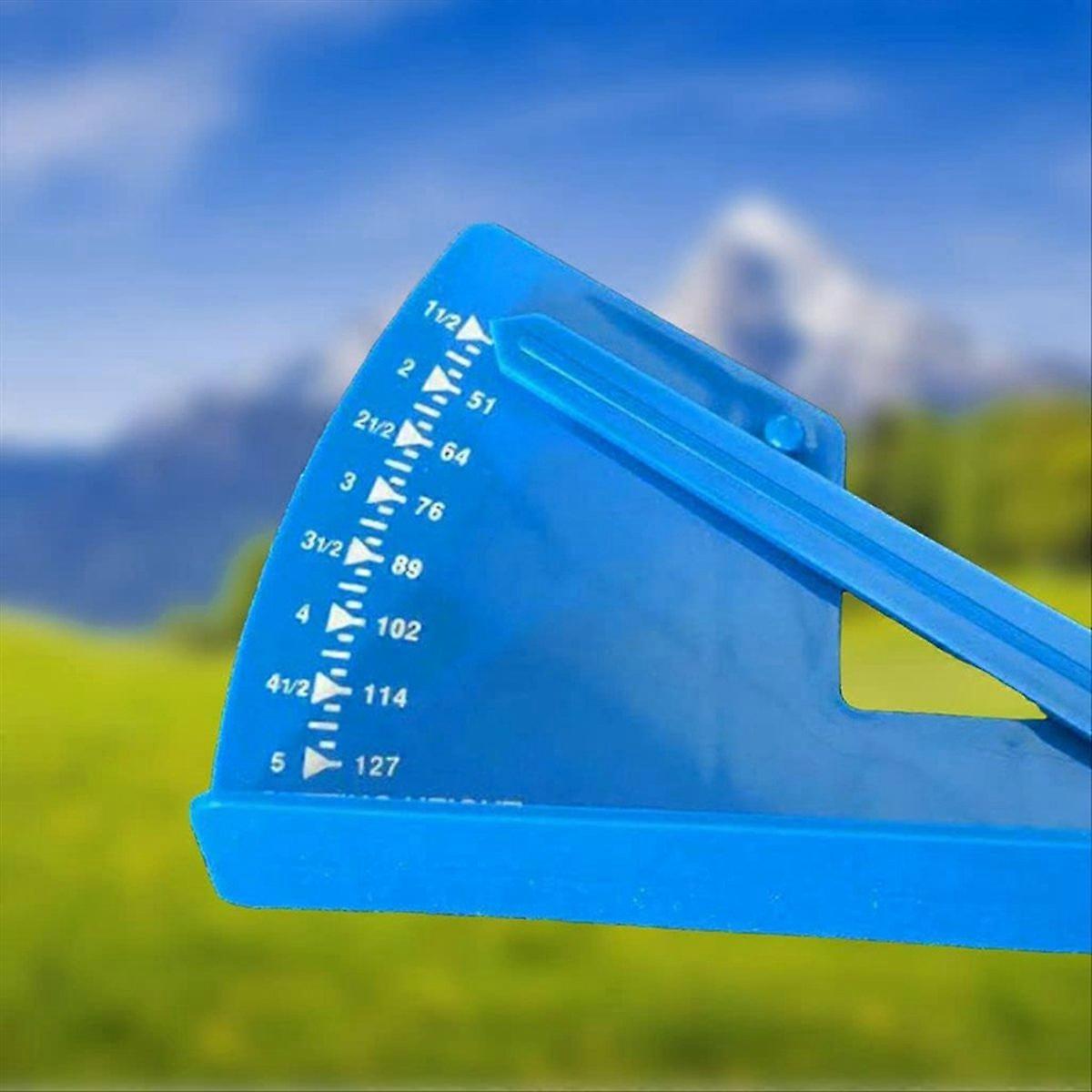 Deck Leveling Gauge 2 Pack Rasenmäher Fahrzeug Mess Tiefe Gauge