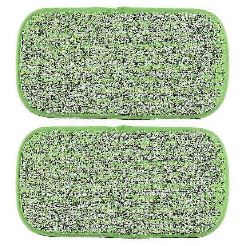 For 2pcs Wetdry Flat Mop Cloth Microfiber Floor Mop For Sweeper Machine Washable Easy To