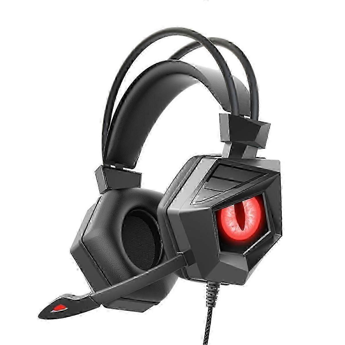 Wired Gaming Headset with Microphone for Switch PC Computer Laptop Headphone C