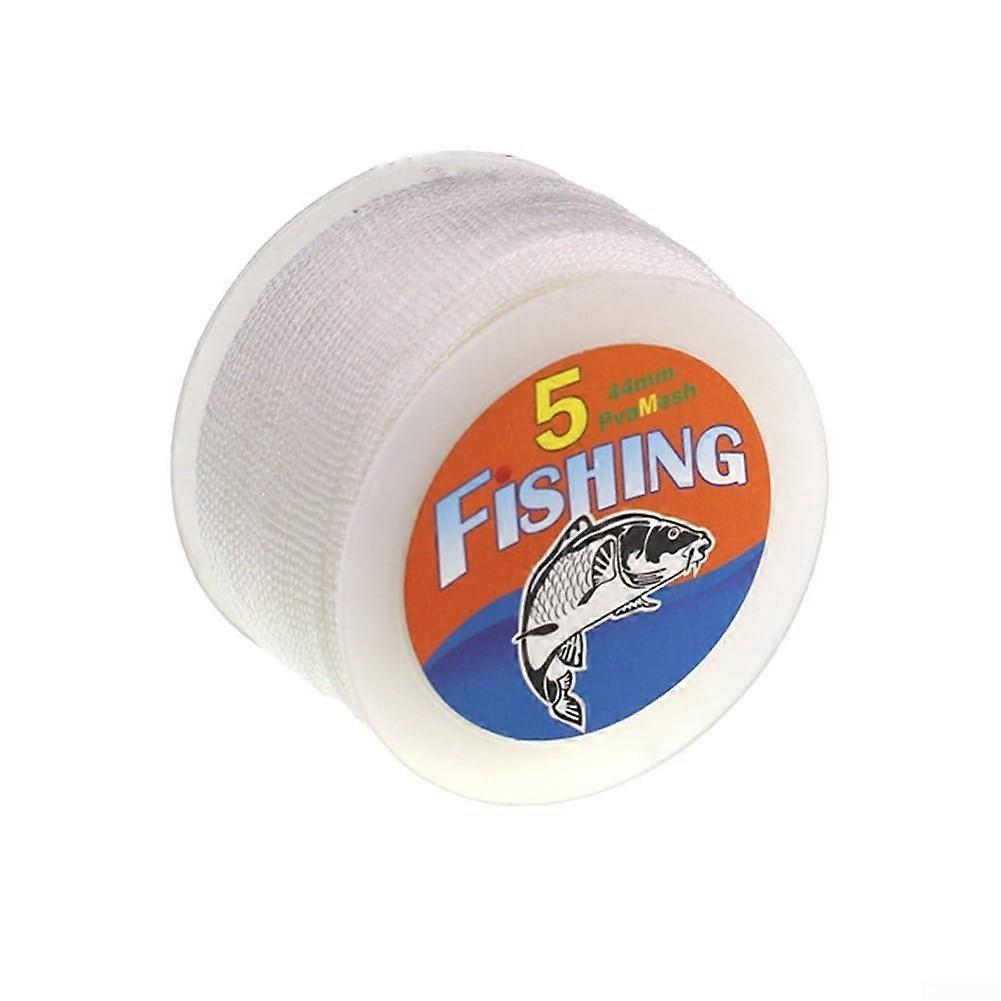 Water Soluble Dissolving PVA Mesh Net For Carp Fishing Feeder Trap Bait Bag 5m 25mm 37mm 44mm Micromesh