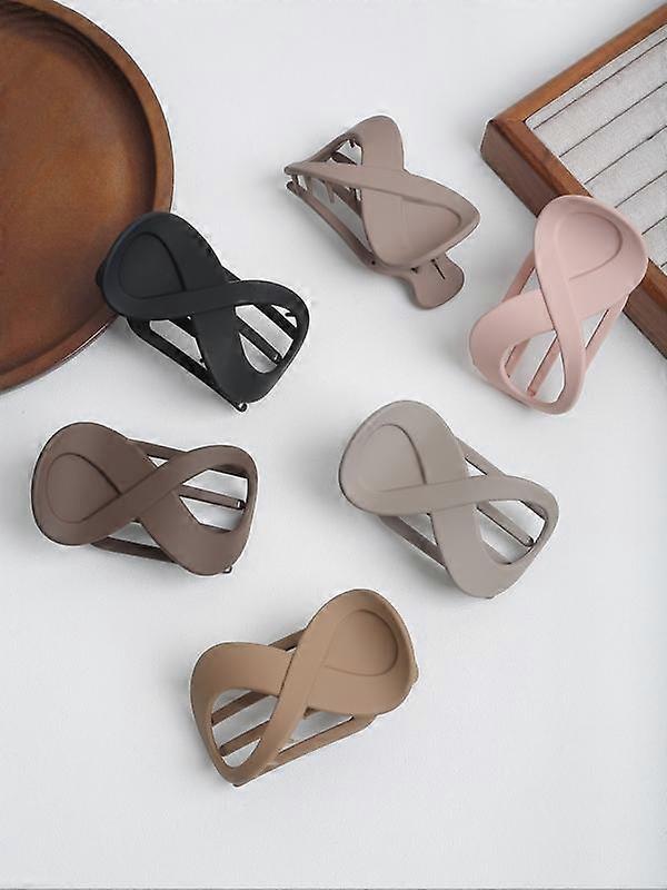 6 ks vintage elegantních sponek do vlasů, retro styl sponek s kachním zobákem, jednoduchý luxusní design, všestranné pro husté vlasy, vhodné pro vyčesání