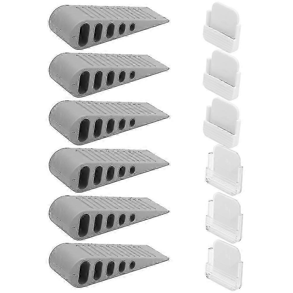 6Pcs Rubber  Gate Security Holder - Heightened, Home Supplies Edition 1110