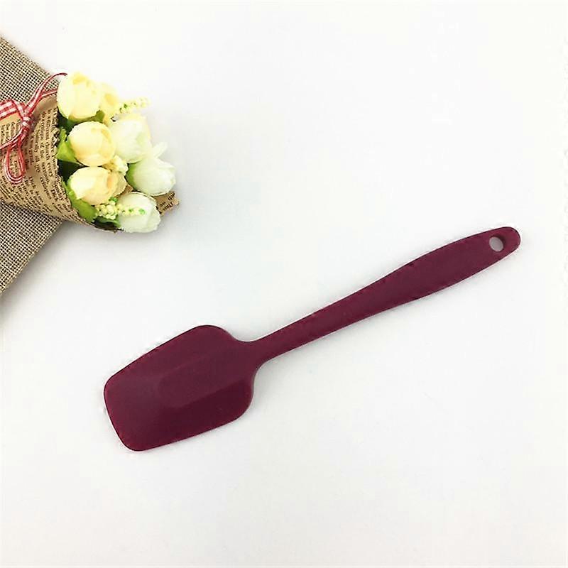 Silicone Spatula Baking Rubber Scraper Integrated High Temperature Resistance