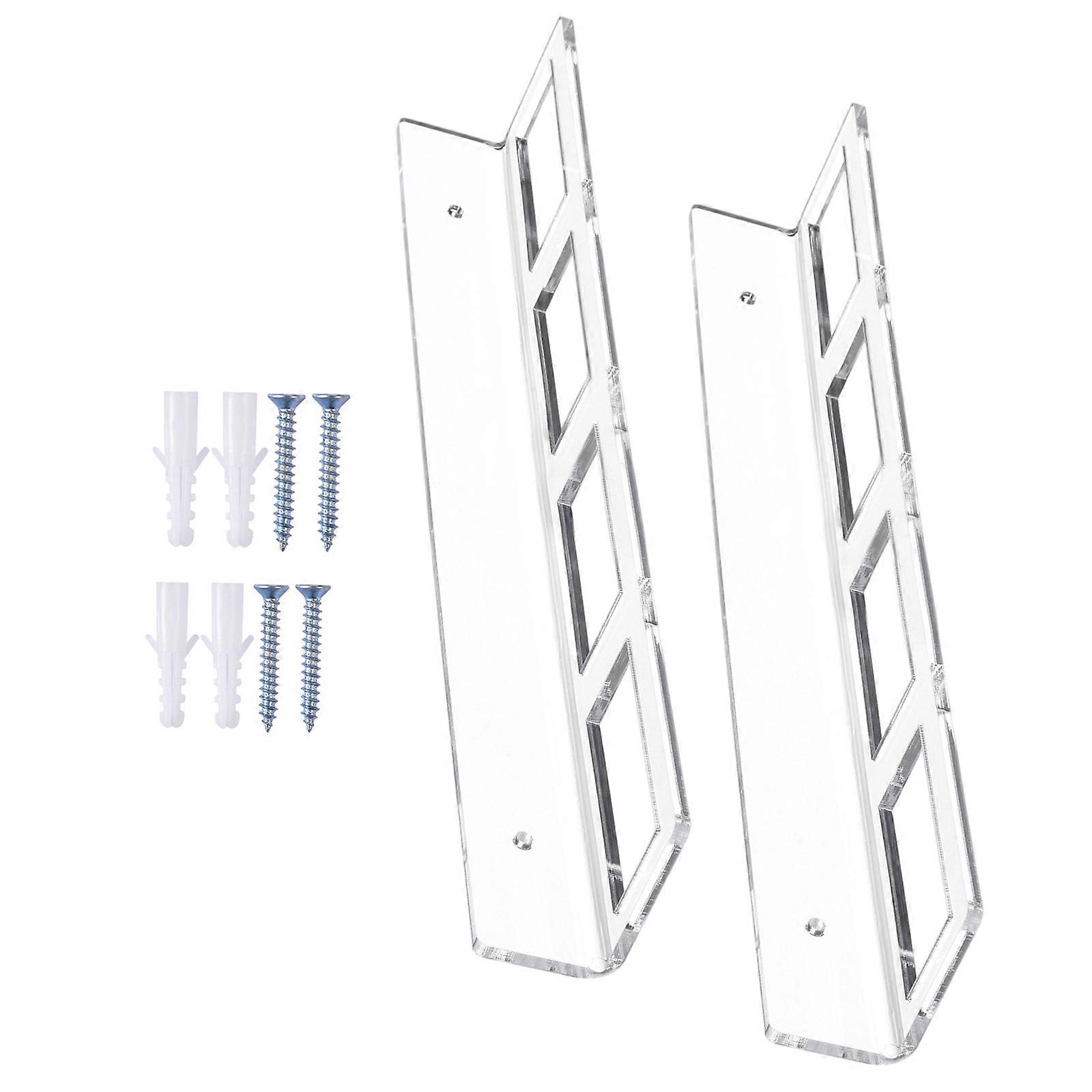Professional Hockey Memorabilia Display Stand Transparency Shelf Acrylic Versatile Organizer For Sports Equipment Multicolor