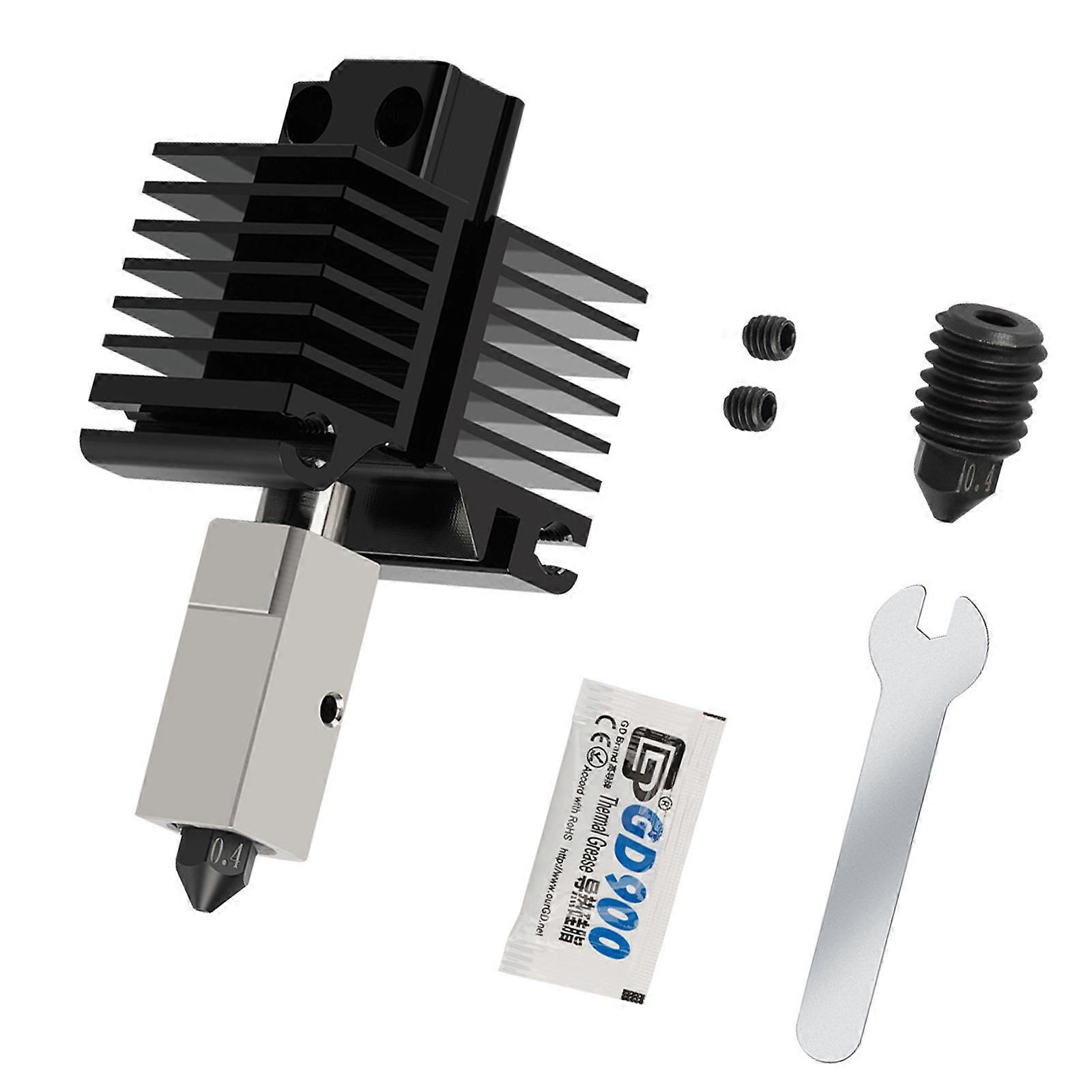 High Performances Interchangeable Steel Nozzle for X1 3D Printers Improved Wear Resistance Multicolor