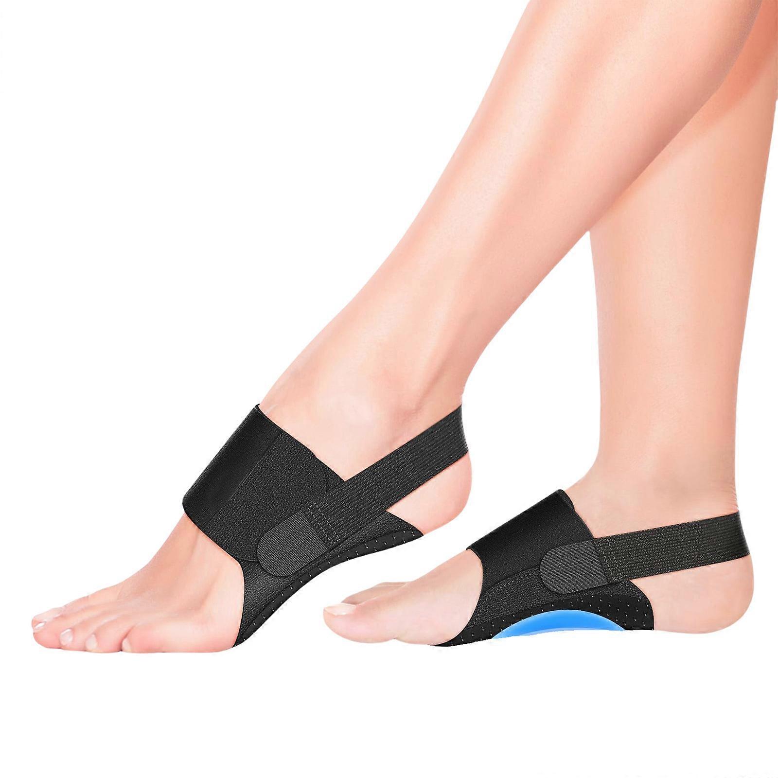 Ventilated Compression Foot Straps with Stabilizing Padding for Plantar Fasciitis Foot Support and Discomfort Management Multicolor