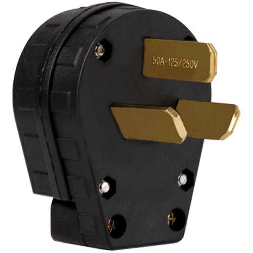 Electric Plug Dryer Plug 3 Prong Male Plug End Replacement 50a Angle Plug