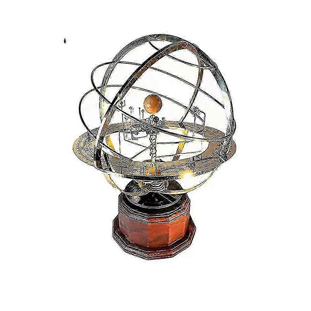 太陽系ホームリビングルームベッドルームデコレーションハウスウォーミングパーティー、誕生日のレトロなグランドオーレリーモデル1個ゴールド