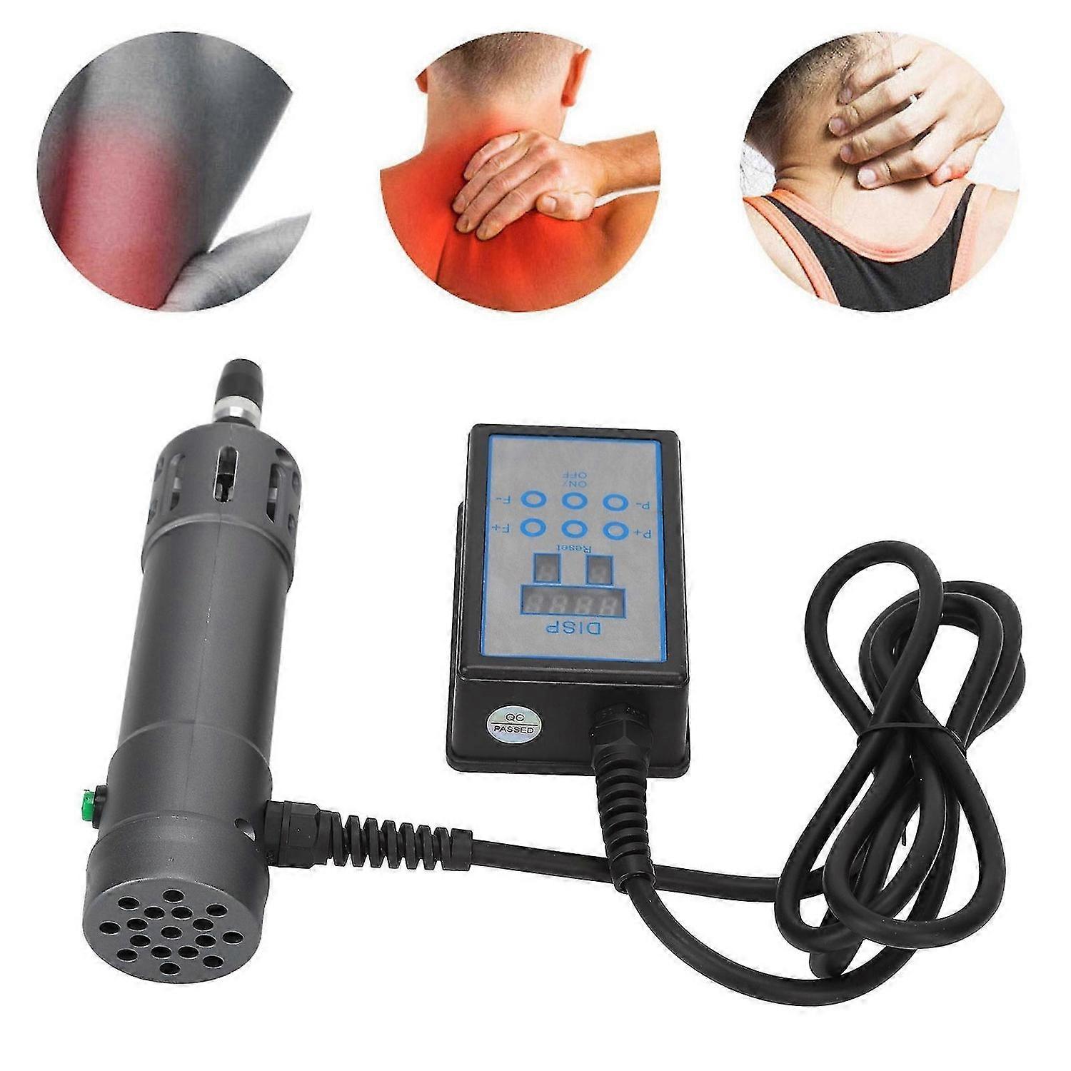 Electromagnetic Shockwave Therapy Machine ED Extracorporeal Shockwave Treatment Machine for Men 100‑240V EU Plug