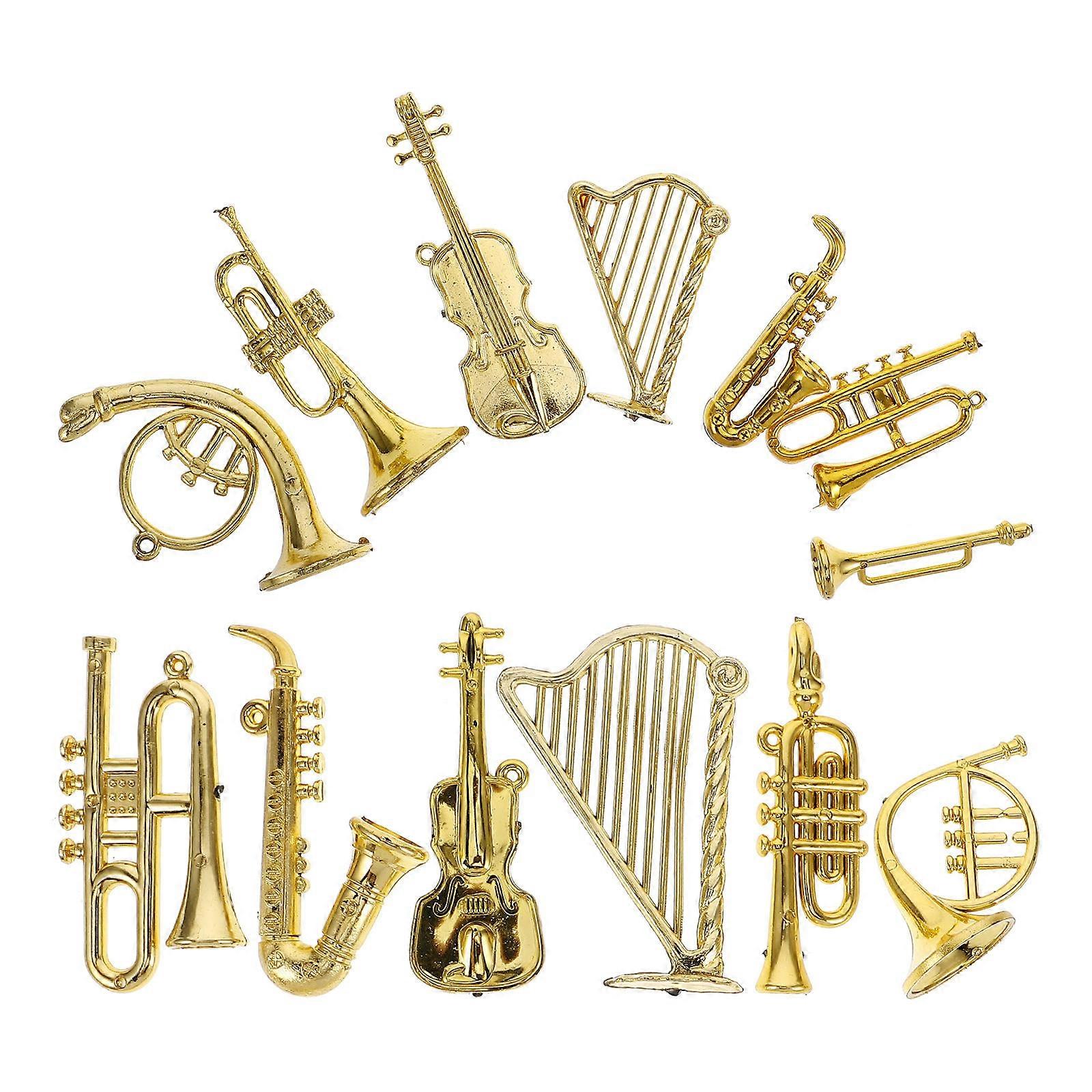 Miniature Instruments Hanging Ornaments for 13Pcs Set