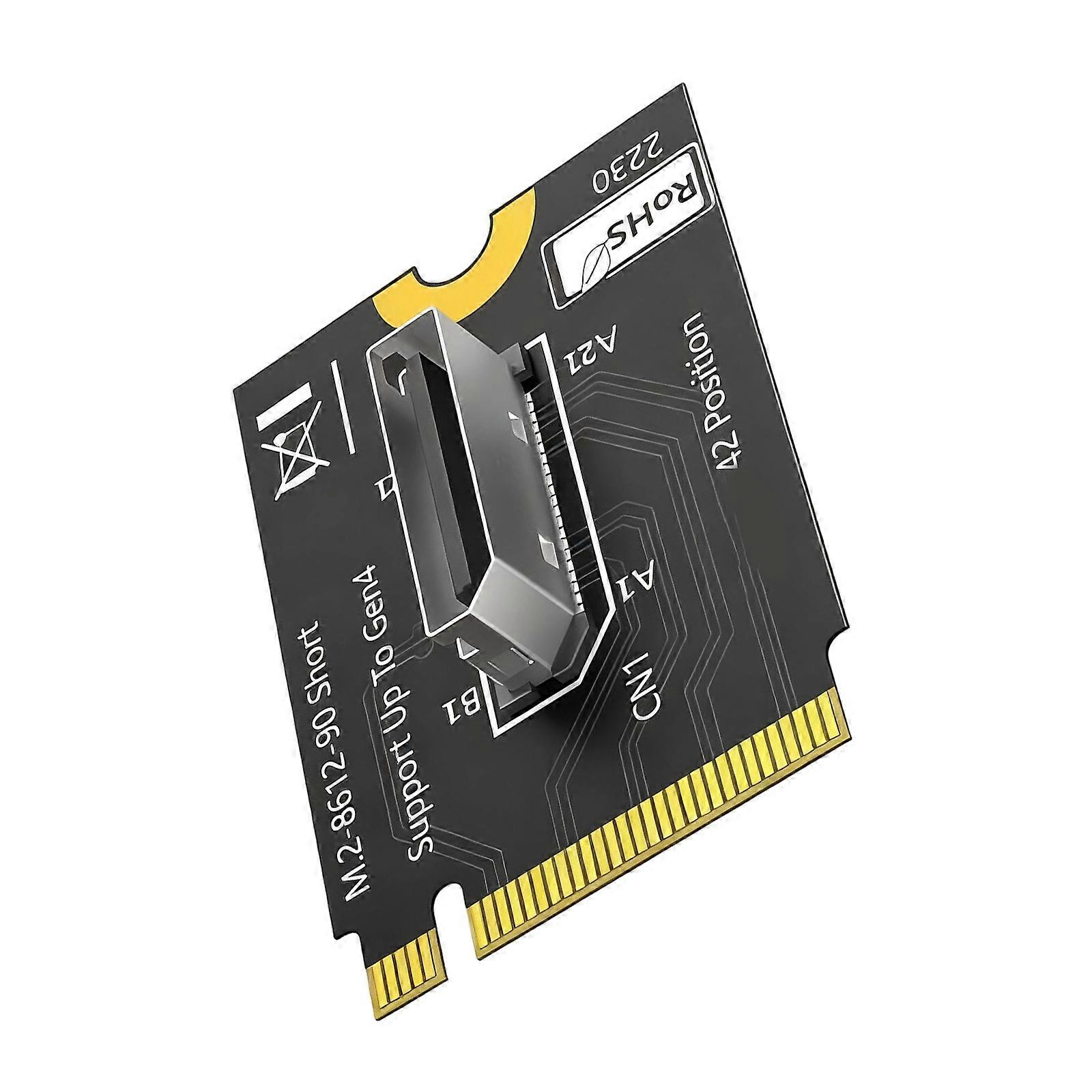 2230 Drive Mounting Adapter Reinforced PCB M.2 NVME to 8612 2230 Conversion Secure NVME Storage Expansion Compatibility Multicolor