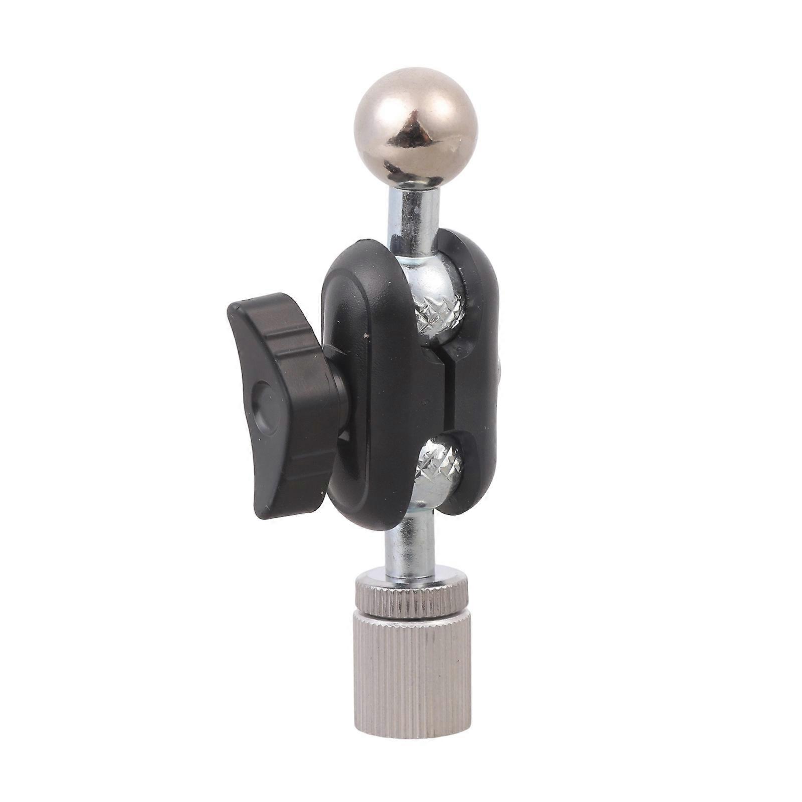 Ball Head to 1/4 Thread Rotating Adapter for Various Camera Tripods Phone Holders Magnetic Mounts Professional Use  Sliver