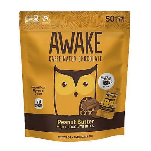 Awake Chocolate Peanut Butter Singles, 13.5 Grams (50 Count)